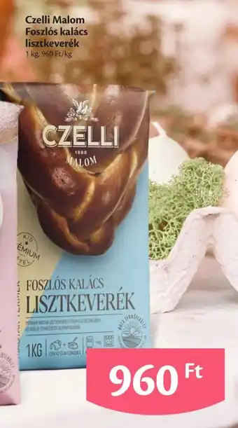 EcoFamily Czelli malom foszlós kalács lisztkeverék ajánlat