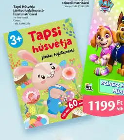 EcoFamily Tapsi húsvétja játékos foglalkoztató füzet matricával ajánlat