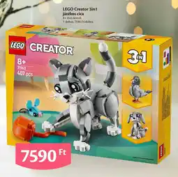 EcoFamily Lego creator 3in1 játékos cica ajánlat