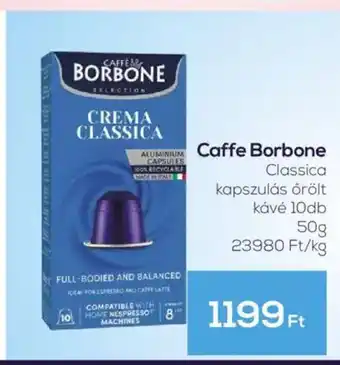 GRoby Caffe Borbone Classica kapszulás őrölt kávé ajánlat