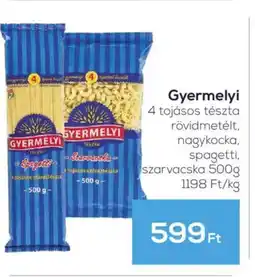 GRoby Gyermelyi 4 tojásos tészta ajánlat