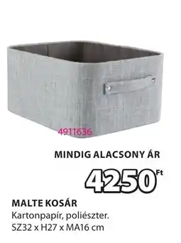 JYSK Malte kosár ajánlat