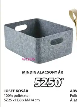 JYSK Josef kosár ajánlat