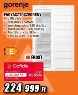 Expert Gorenje fagyasztószekrény ajánlat