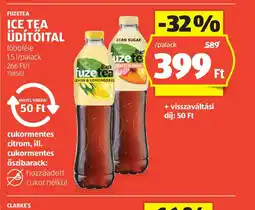 ALDI Fuze Tea ajánlat