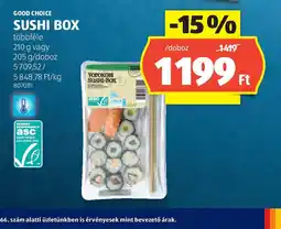 ALDI Sushi Box ajánlat