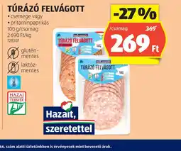 ALDI Túrázó felvágott ajánlat