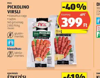 ALDI Pick Pickolino Virsli ajánlat