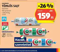 ALDI TÖMLŐS SAJT ajánlat