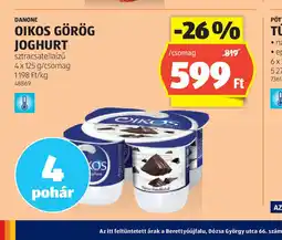 ALDI Danone Oikos Görög Joghurt ajánlat