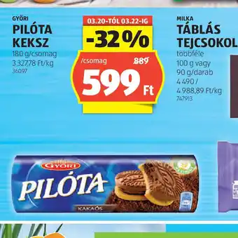 ALDI Győri Pilóta Keksz ajánlat