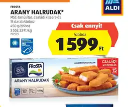 ALDI Arany Halrudak Frosta ajánlat