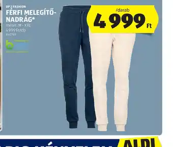 ALDI Férfi melegítő-nadrág ajánlat