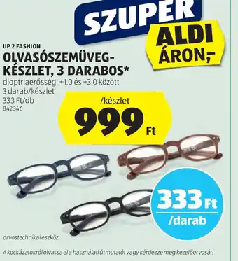 ALDI Olvasószemüveg-készlet ajánlat