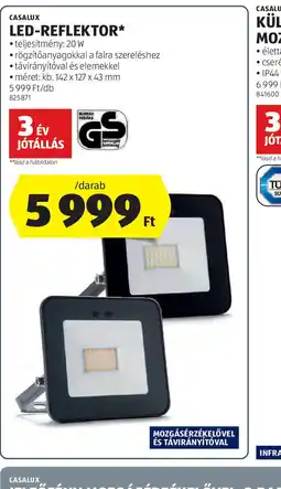 ALDI Casalux LED-reflektor ajánlat