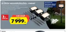 ALDI JELZŐFÉNY MOZGÁSÉRZÉKELŐVEL, 3 DARAB ajánlat