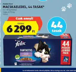 ALDI Purina Felix Macskaeledel ajánlat