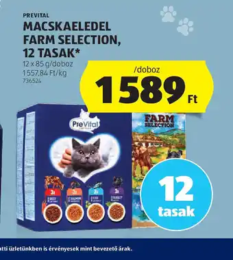 ALDI Macskaeledel Farm Selection ajánlat