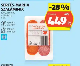 ALDI Sertés-Marha Szalámimix ajánlat