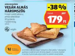 ALDI Vegán almás háromszög ajánlat