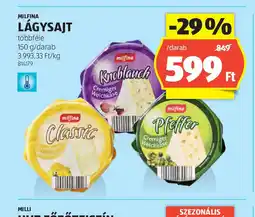 ALDI Melfina Lágy Sajt ajánlat