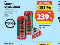 ALDI Hell Strong Energiaital ajánlat