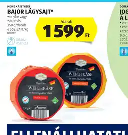 ALDI Bajor Lágysajt ajánlat