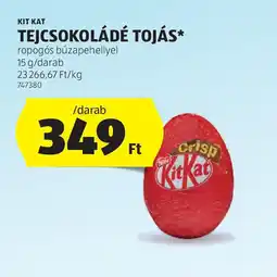 ALDI Kit Kat Tejcsokoládé Tojás ajánlat