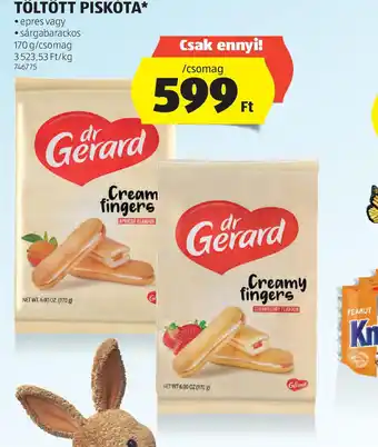 ALDI Dr. Gerard Creamy Fingers ajánlat