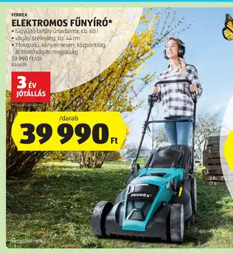 ALDI Elektromos Fűnyíró ajánlat