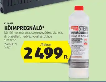 ALDI Clinar Kőimpregnáló ajánlat