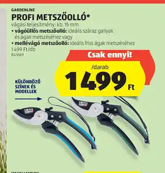 ALDI Profi Metszőolló ajánlat