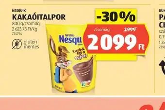 ALDI Kakaoitalpor Nesquik ajánlat