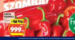 ALDI Kápia Paprika ajánlat