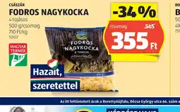 ALDI FODROS NAGYKOCKA ajánlat