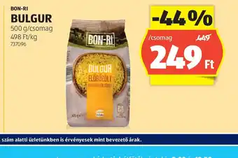 ALDI Bon-Ri Bulgur ajánlat