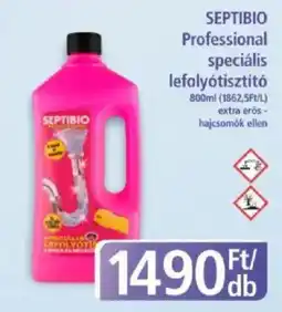 PlusMarket SEPTIBIO Professional speciális lefolyótisztító ajánlat