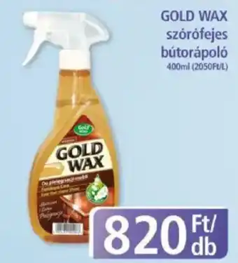 PlusMarket GOLD WAX szórófejes bútorápoló ajánlat