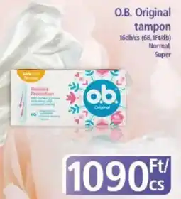 PlusMarket O.B. Original tampon ajánlat