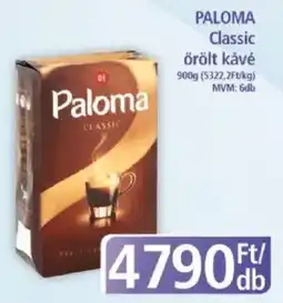 PlusMarket PALOMA Classic örölt kávé ajánlat