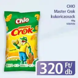 PlusMarket CHIO Master Crok kukoricasnack ajánlat