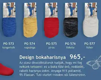 Betly Design bokaharisnya ajánlat