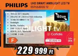 Expert Philips uhd smart ambilight led tv ajánlat