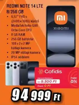 Expert Redmi note 14 lte 8/256 gb ajánlat