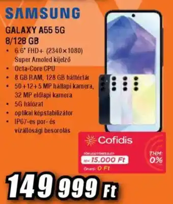 Expert Samsung galaxy a55 5g 8/128 gb ajánlat