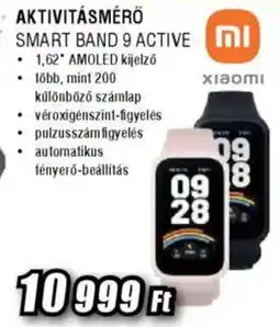 Expert Aktivitásmérő smart band 9 active ajánlat