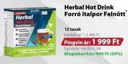 Pingvin Patika Herbal hot drink forró italpor felnőtt ajánlat