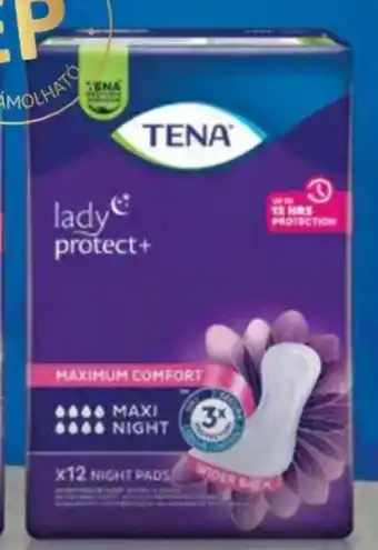 Pingvin Patika Tena lady protect+ maxi night (12x) ajánlat