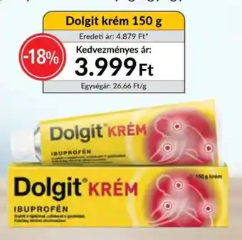 Pingvin Patika Dolgit krém ajánlat