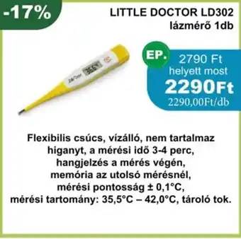 PatikaPlus Little doctor ld302 lázmérő ajánlat